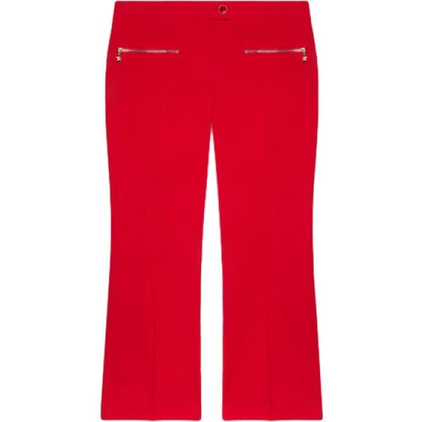 pantaloni Fiorella Rubino rosso
