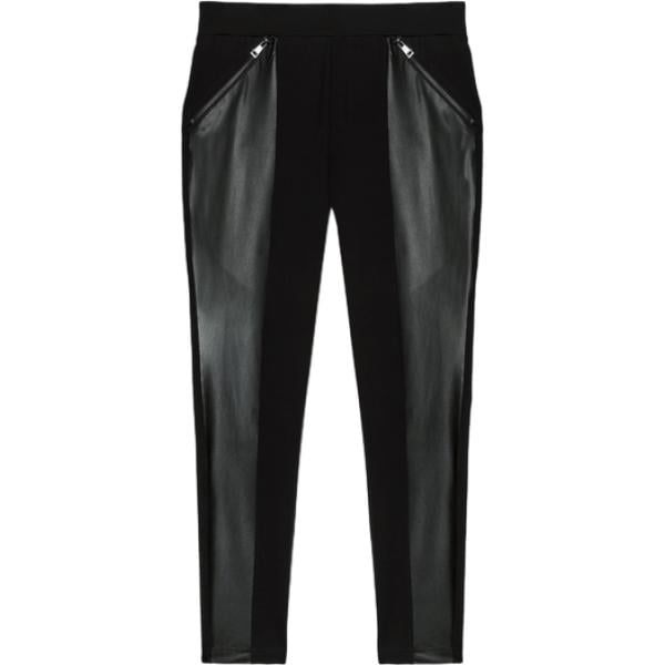 leggings Fiorella Rubino nero