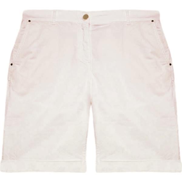pantaloni corti Fiorella Rubino bianco
