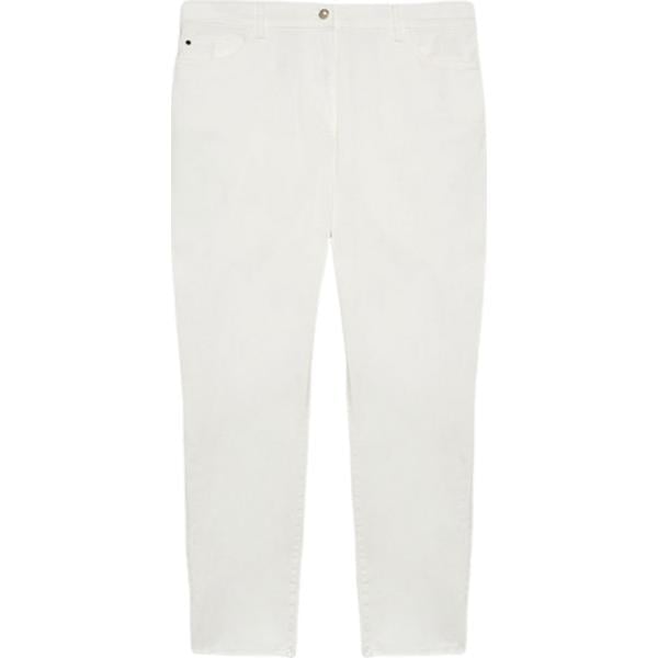 pantaloni skinny Fiorella Rubino bianco