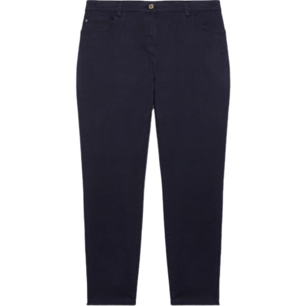 pantaloni skinny Fiorella Rubino nero