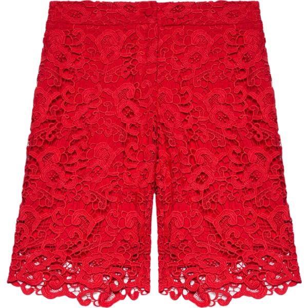 pantaloni corti Fiorella Rubino rosso