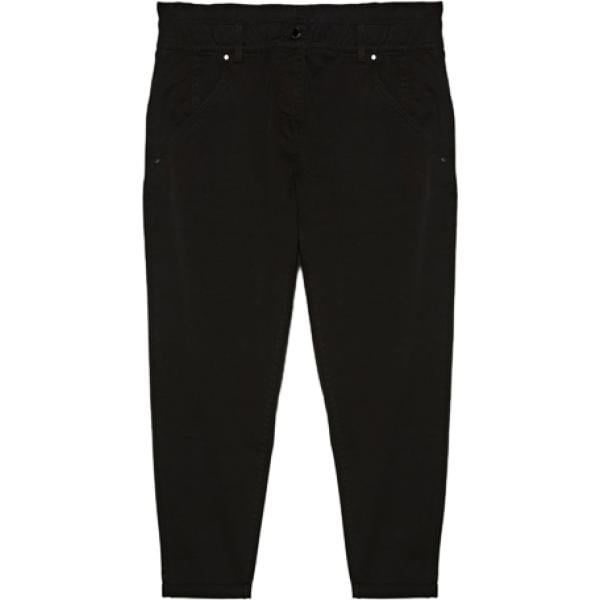 pantaloni Fiorella Rubino nero