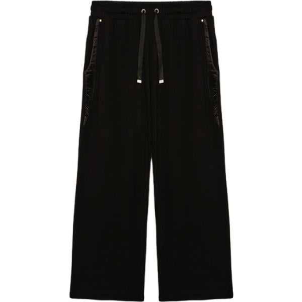 pantaloni Fiorella Rubino nero
