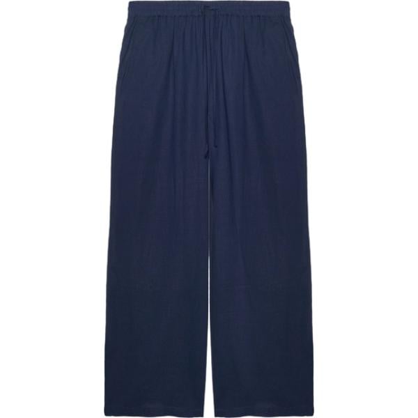 pantaloni a palazzo Fiorella Rubino blu