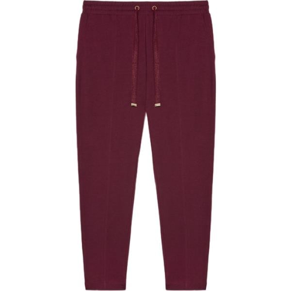 pantaloni Fiorella Rubino rosso