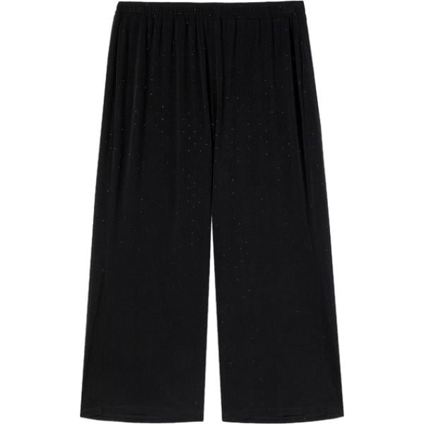 pantaloni Fiorella Rubino nero