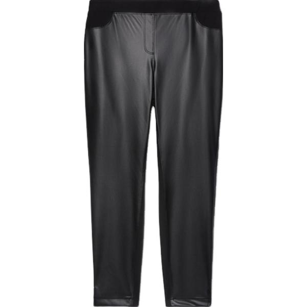 pantaloni skinny Fiorella Rubino nero