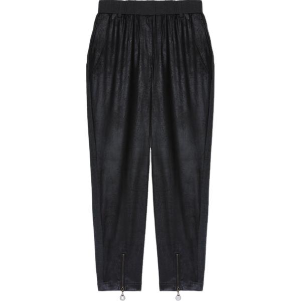 pantaloni Fiorella Rubino nero