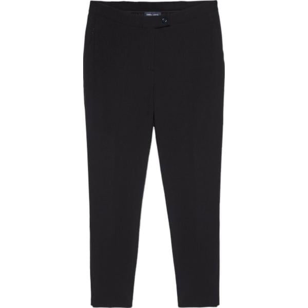 pantaloni Fiorella Rubino nero