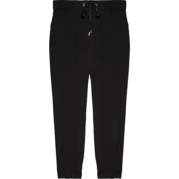 pantaloni Fiorella Rubino nero