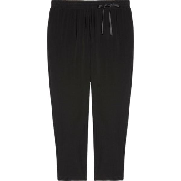 pantaloni Fiorella Rubino nero