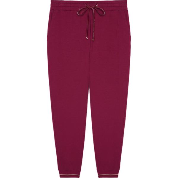 pantaloni Fiorella Rubino rosso