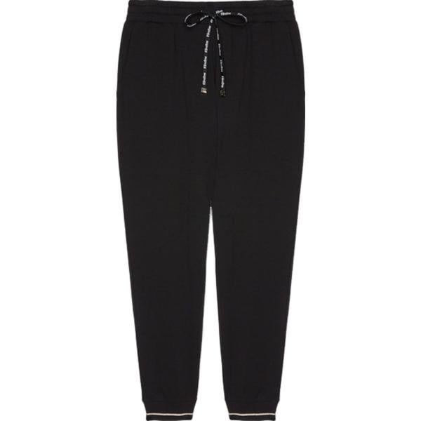 pantaloni Fiorella Rubino nero