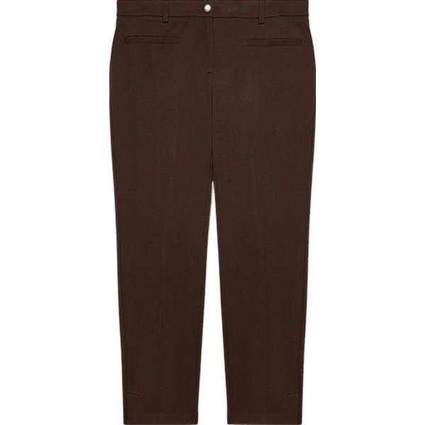 pantaloni skinny Fiorella Rubino marrone
