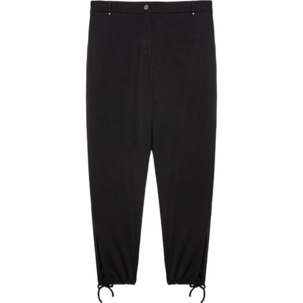pantaloni Fiorella Rubino nero