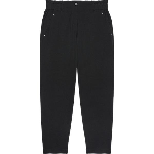 pantaloni Fiorella Rubino nero