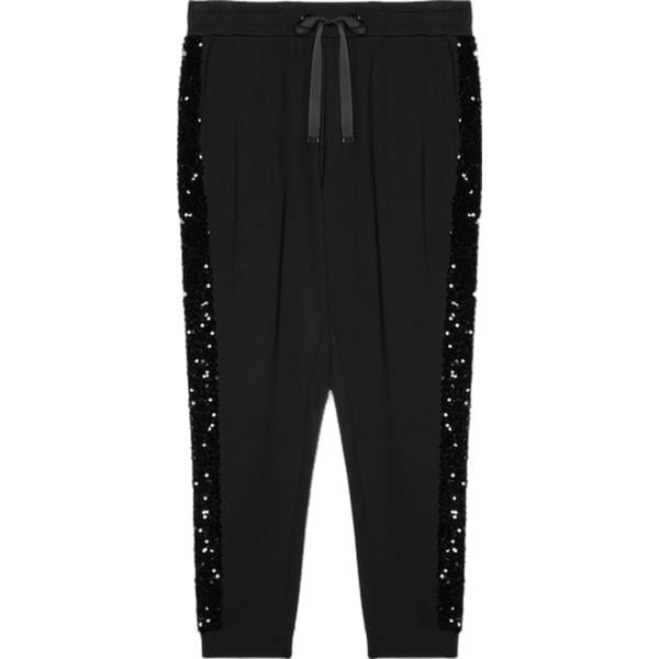 pantaloni Fiorella Rubino nero