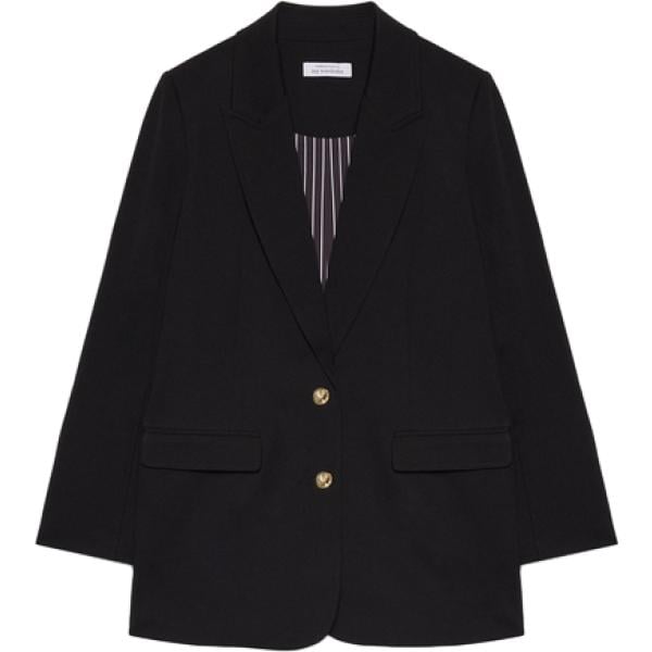 blazer Fiorella Rubino nero a righe
