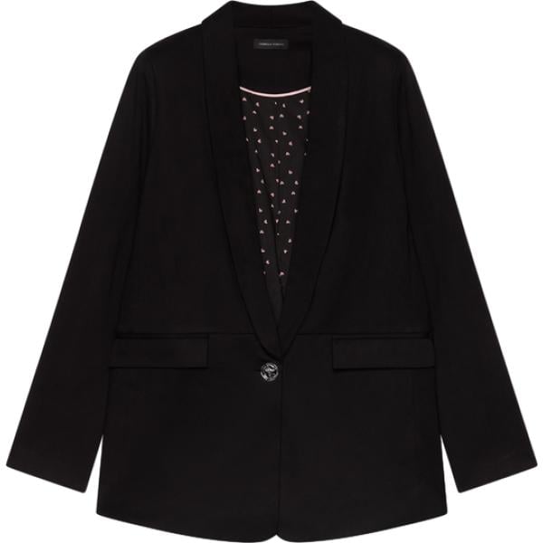 blazer Fiorella Rubino nero