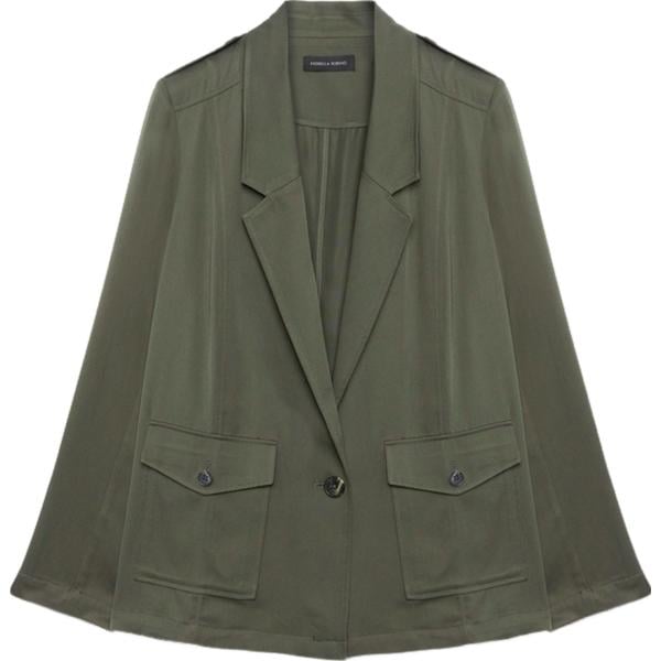 blazer Fiorella Rubino verde