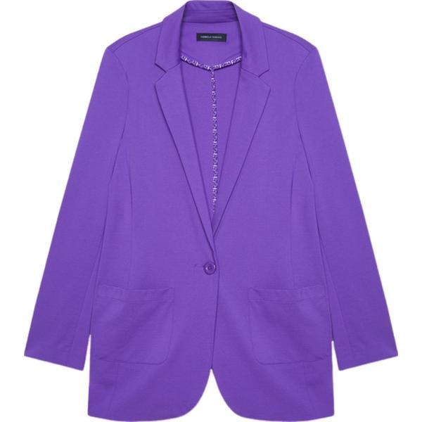 blazer Fiorella Rubino viola