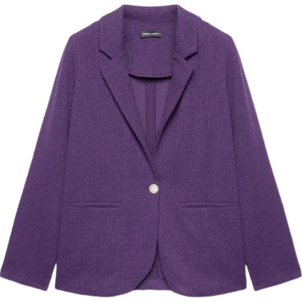 blazer Fiorella Rubino viola
