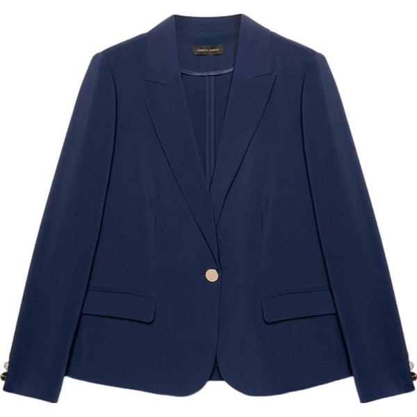 blazer Fiorella Rubino blu