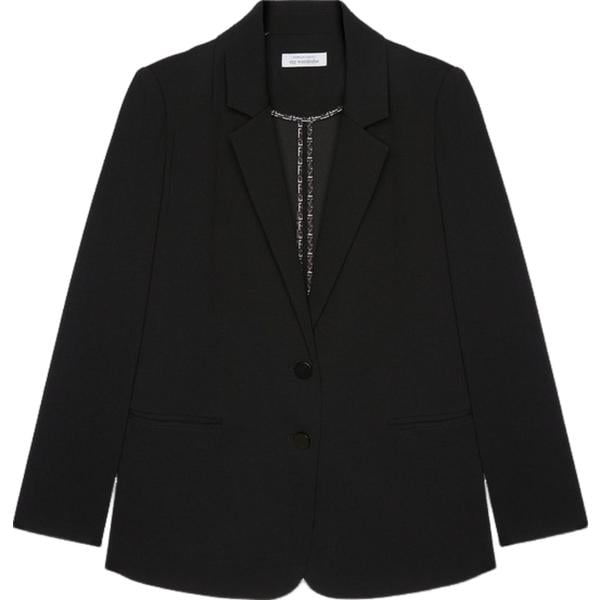blazer Fiorella Rubino nero