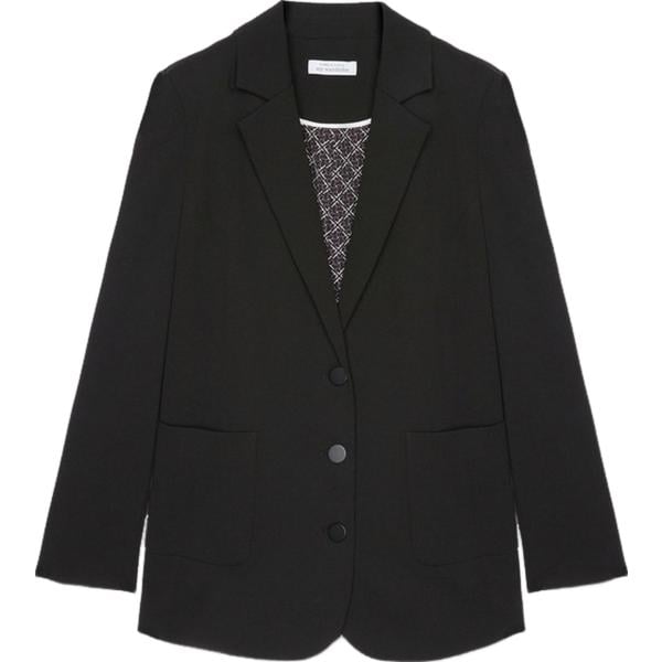 blazer Fiorella Rubino nero