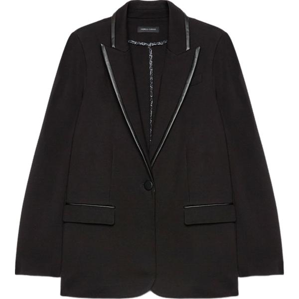 blazer Fiorella Rubino nero