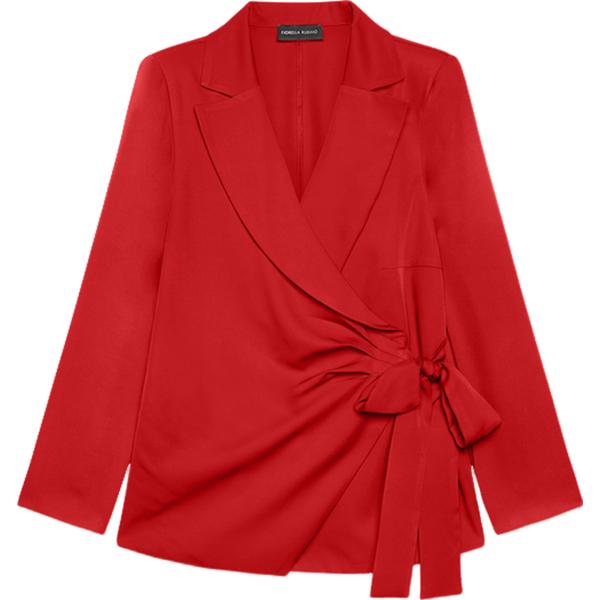 blazer Fiorella Rubino rosso