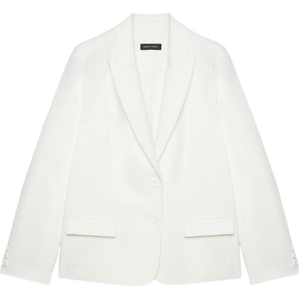 blazer Fiorella Rubino bianco