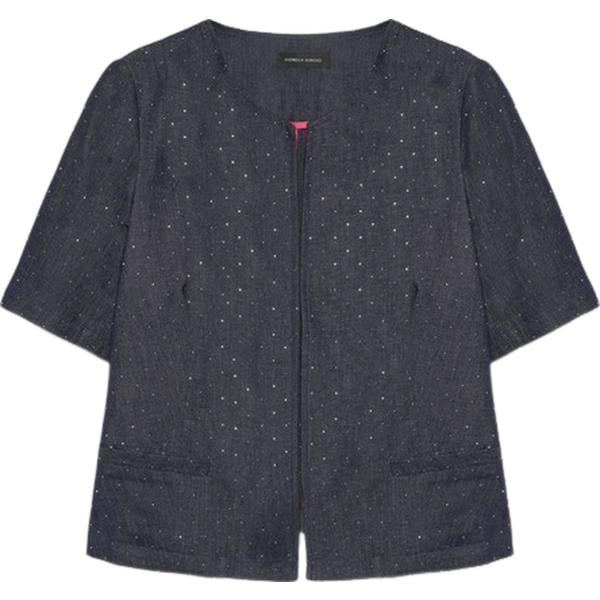 blazer Fiorella Rubino blu