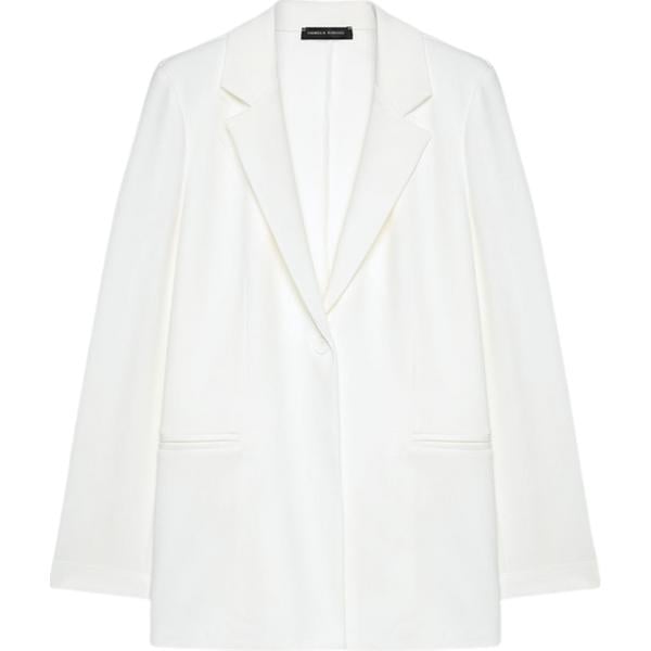 blazer Fiorella Rubino bianco