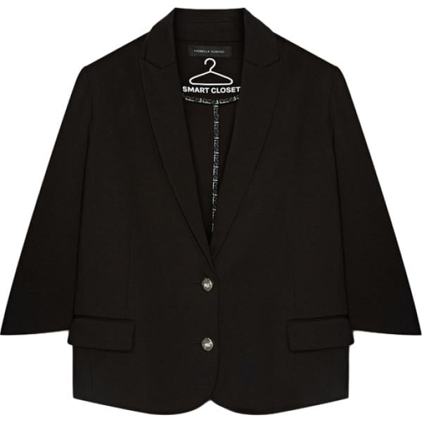 blazer Fiorella Rubino nero
