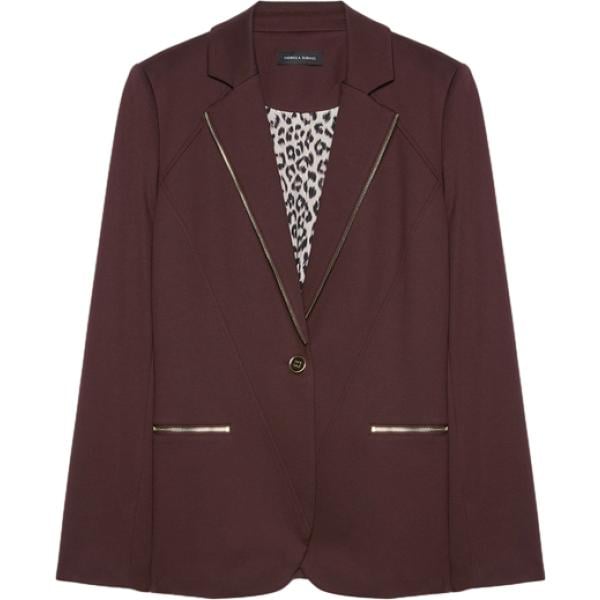 blazer Fiorella Rubino marrone