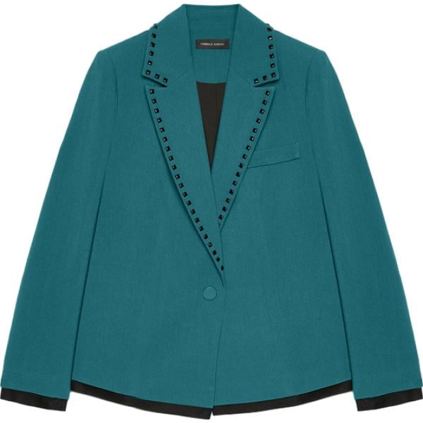 blazer Fiorella Rubino blu