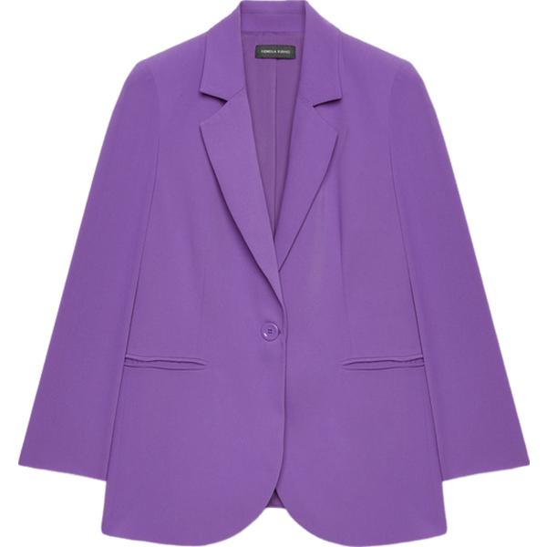 blazer Fiorella Rubino viola