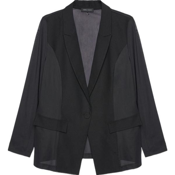 blazer Fiorella Rubino nero