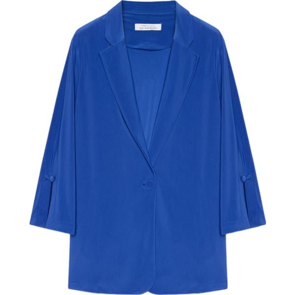 blazer Fiorella Rubino blu