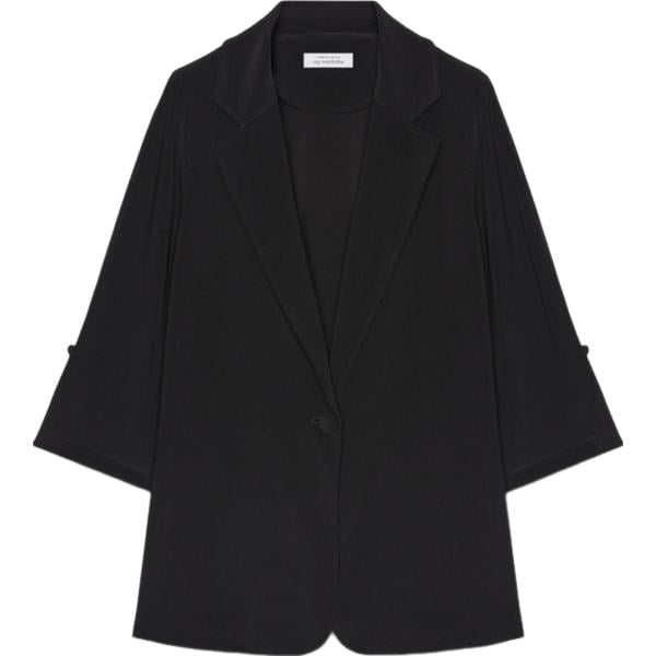 blazer Fiorella Rubino nero