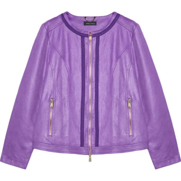 blazer Fiorella Rubino viola