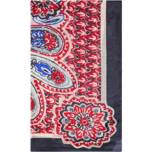 foulard Fiorella Rubino multicolore con stampe