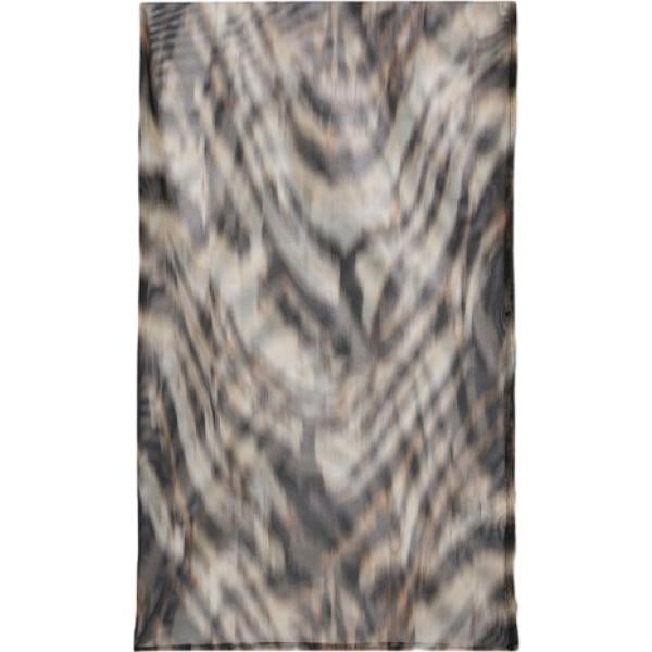 foulard Fiorella Rubino grigio con stampe
