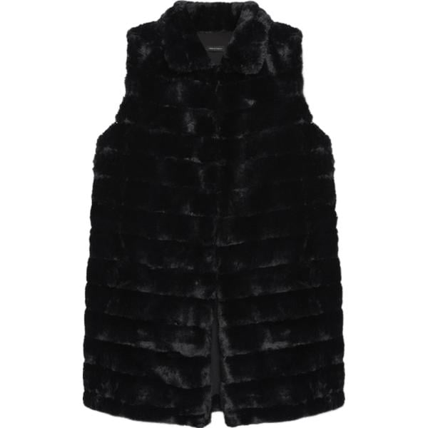 gilet Fiorella Rubino nero