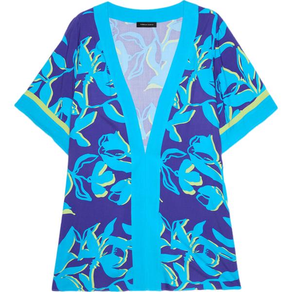 kimono Fiorella Rubino multicolore a fiori