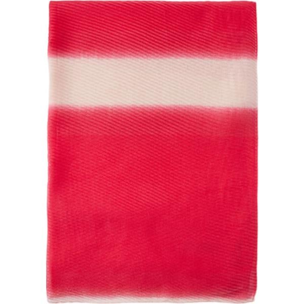 stole Fiorella Rubino rosso con stampe