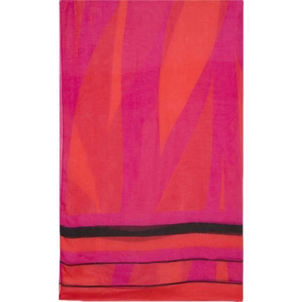 vestiti da spiaggia Fiorella Rubino rosso con stampe