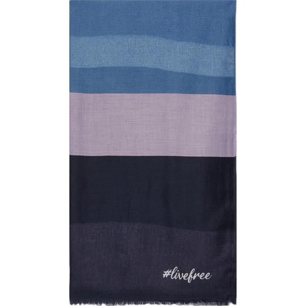 sciarpe Fiorella Rubino blu a righe